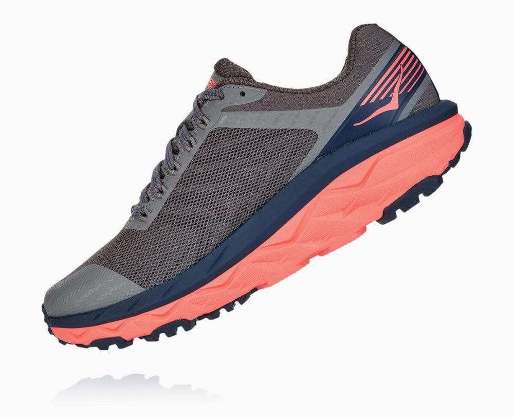 Chaussures Trail Hoka Challenger ATR 5 Femme Grise Corail | VCQR64053