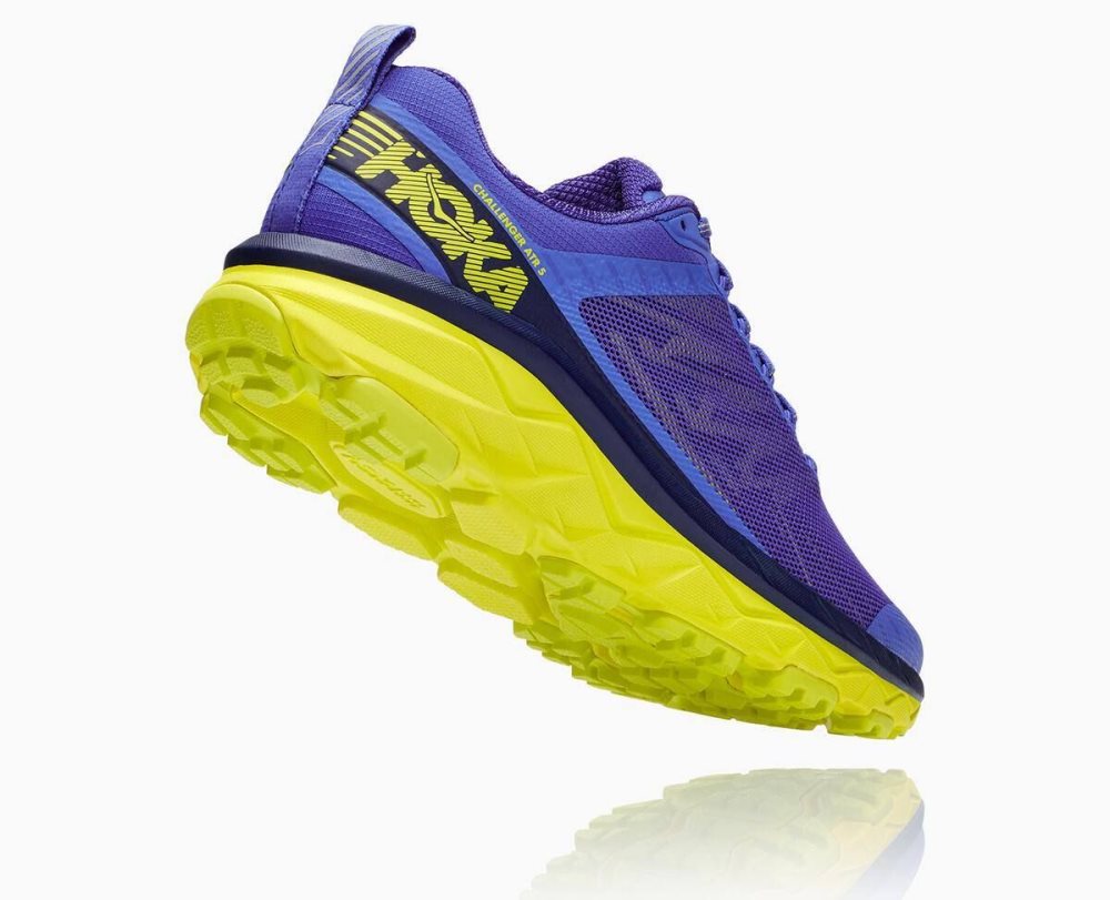 Chaussures Trail Hoka Challenger ATR 5 Homme Bleu | HAIE93841