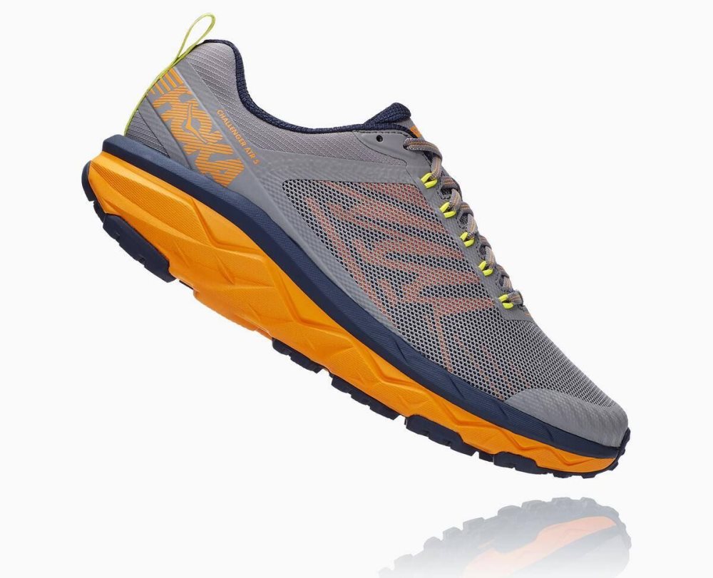 Chaussures Trail Hoka Challenger ATR 5 Homme Grise Noir | HZJP49016