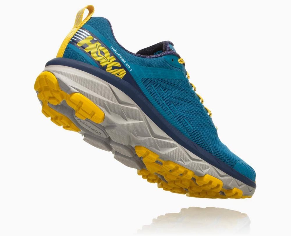 Chaussures Trail Hoka Challenger ATR 5 Homme Bleu Bleu | KABL69542