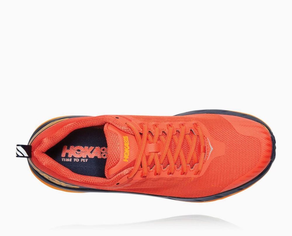 Chaussures Trail Hoka Challenger ATR 5 Homme Rouge Noir | SFZV93042