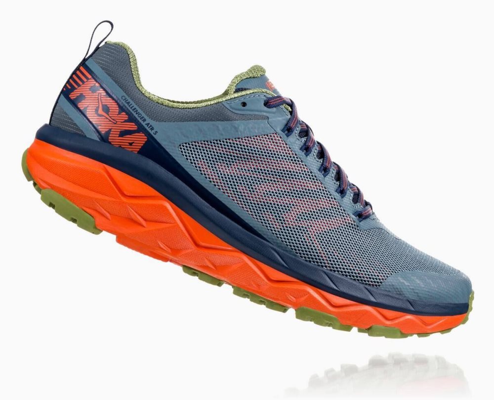 Chaussures Trail Hoka Challenger ATR 5 Homme Stormy Weather/Moonlit Ocean | SXJZ49058