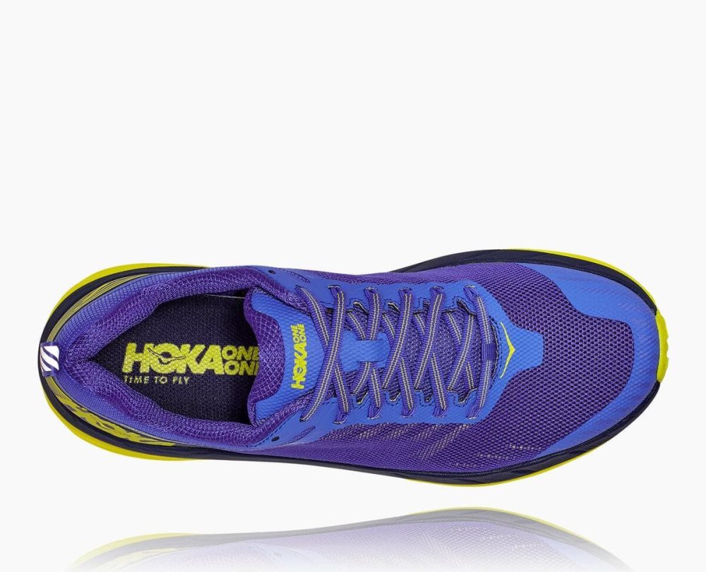 Chaussures Trail Hoka Challenger ATR 5 Wide Homme Bleu | CXLY47319