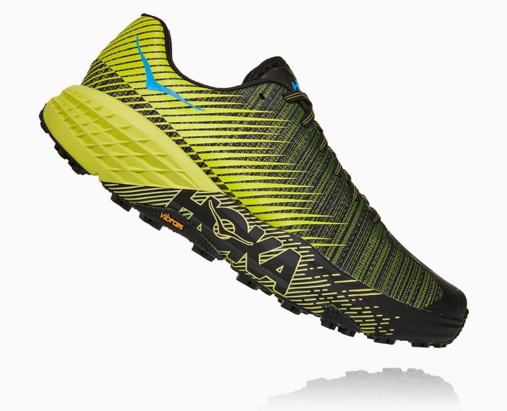 Chaussures Trail Hoka Evo Speedgoat Homme Orange Noir | KLVJ10379