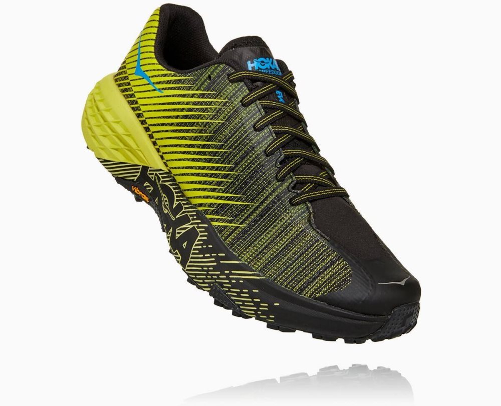 Chaussures Trail Hoka Evo Speedgoat Homme Orange Noir | KLVJ10379