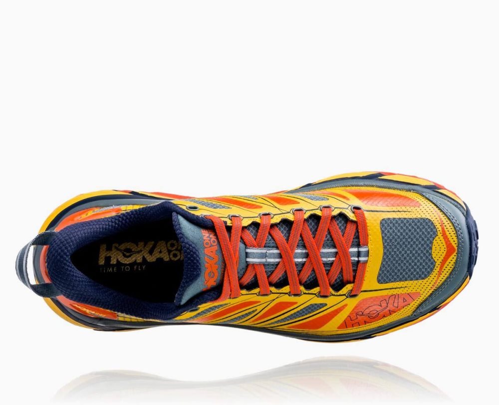 Chaussures Trail Hoka Mafate Speed 2 Homme Doré | RGDH26158