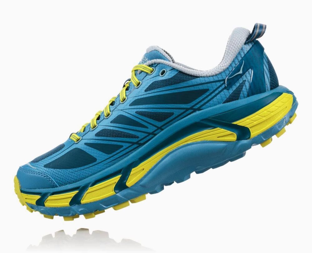 Chaussures Trail Hoka Mafate Speed 2 Homme Midnight/Niagara | BZYP37195