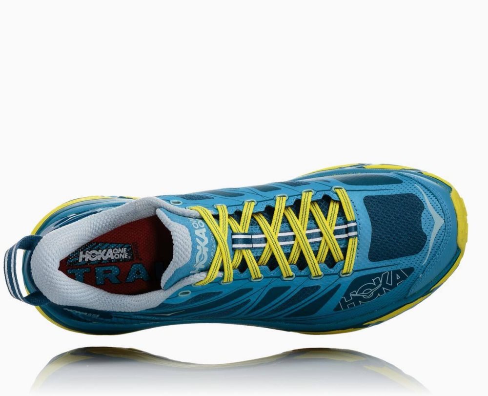 Chaussures Trail Hoka Mafate Speed 2 Homme Midnight/Niagara | BZYP37195