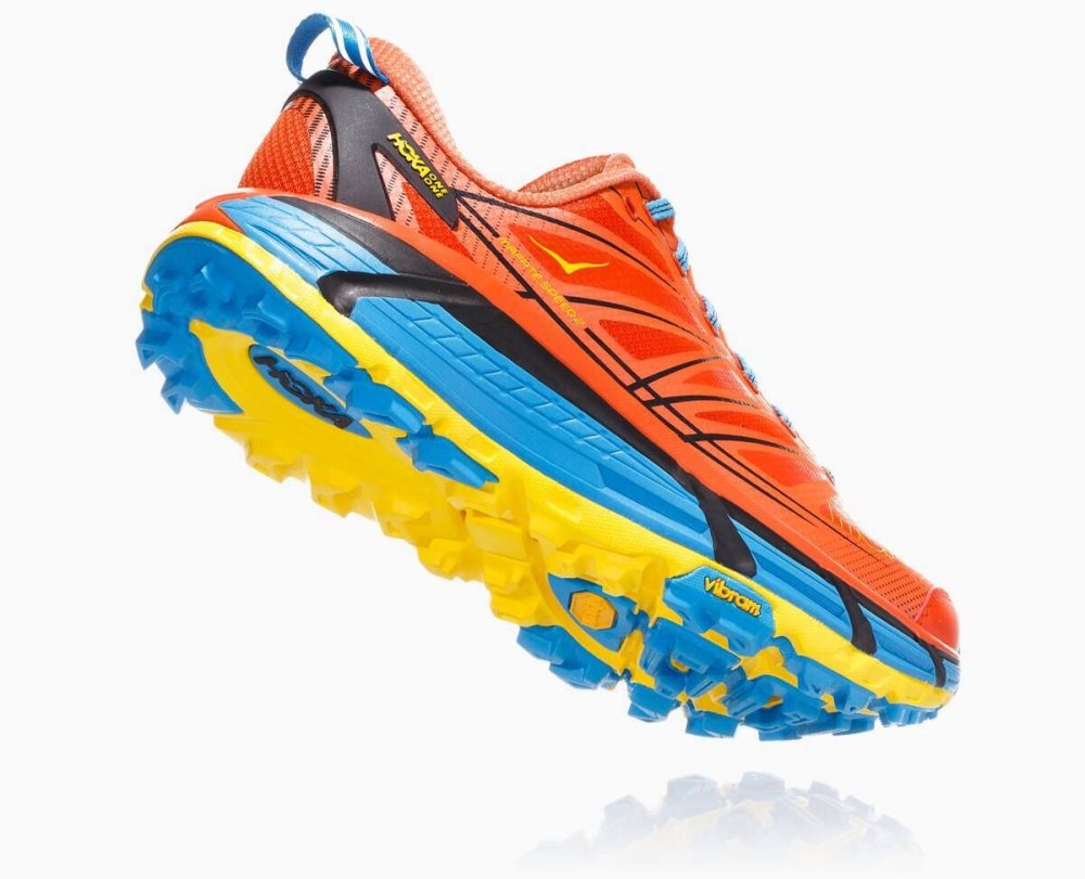 Chaussures Trail Hoka Mafate Speed 2 Homme Orange | TKDL07495