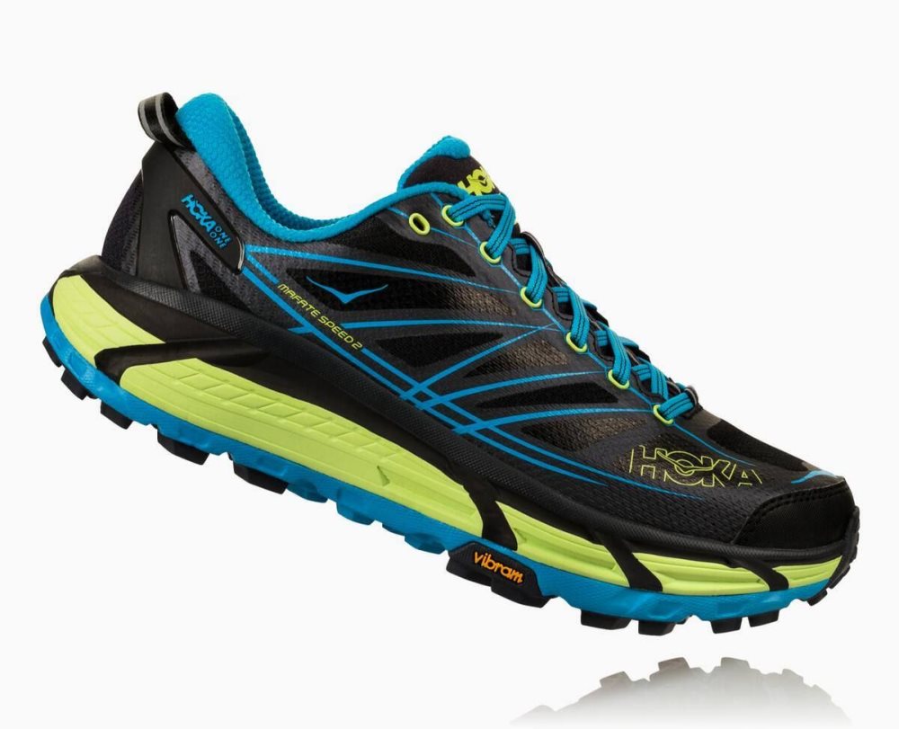 Chaussures Trail Hoka Mafate Speed 2 Homme Noir | VZAQ81502