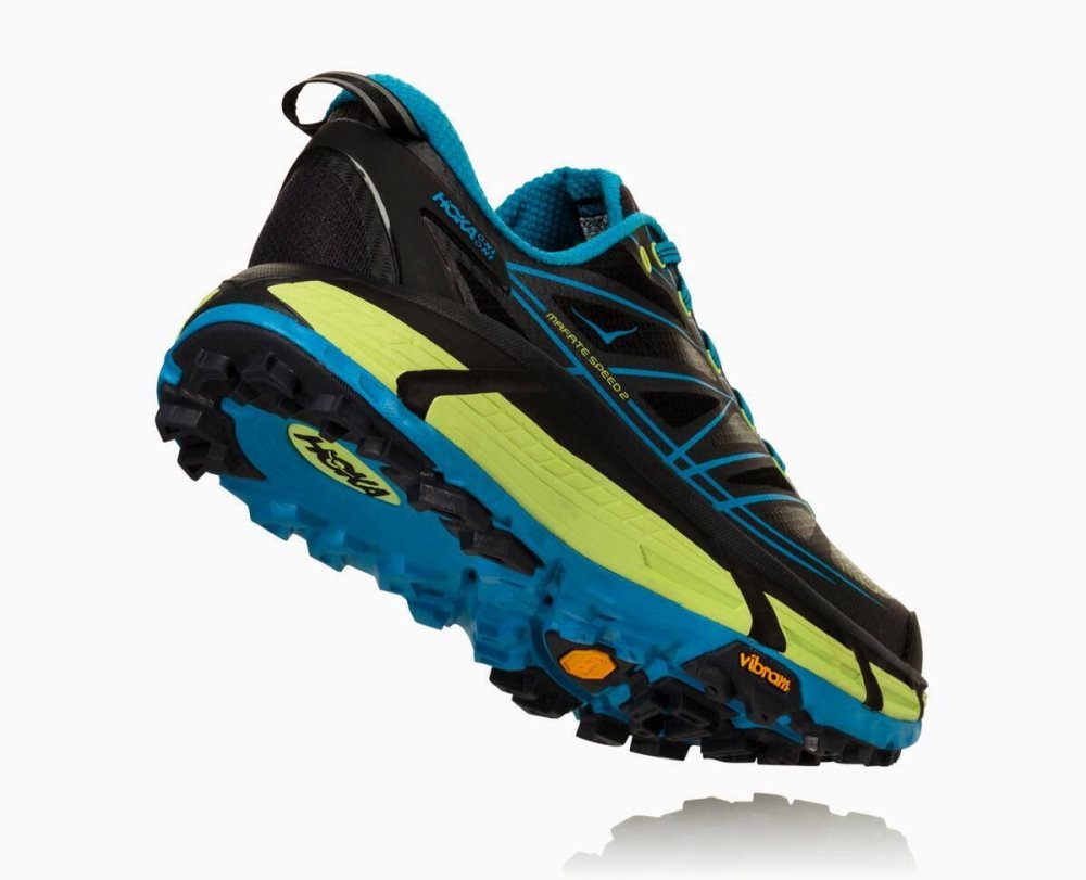 Chaussures Trail Hoka Mafate Speed 2 Homme Noir | VZAQ81502