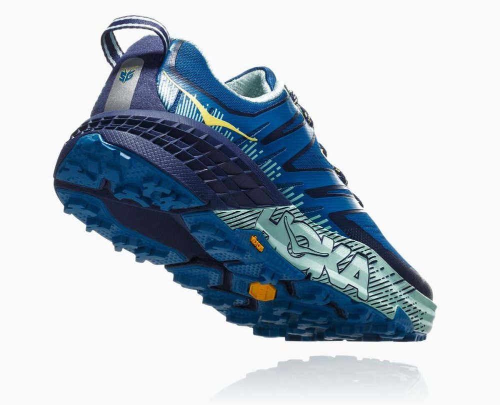 Chaussures Trail Hoka Speedgoat 3 Femme Bleu | ULKV91702