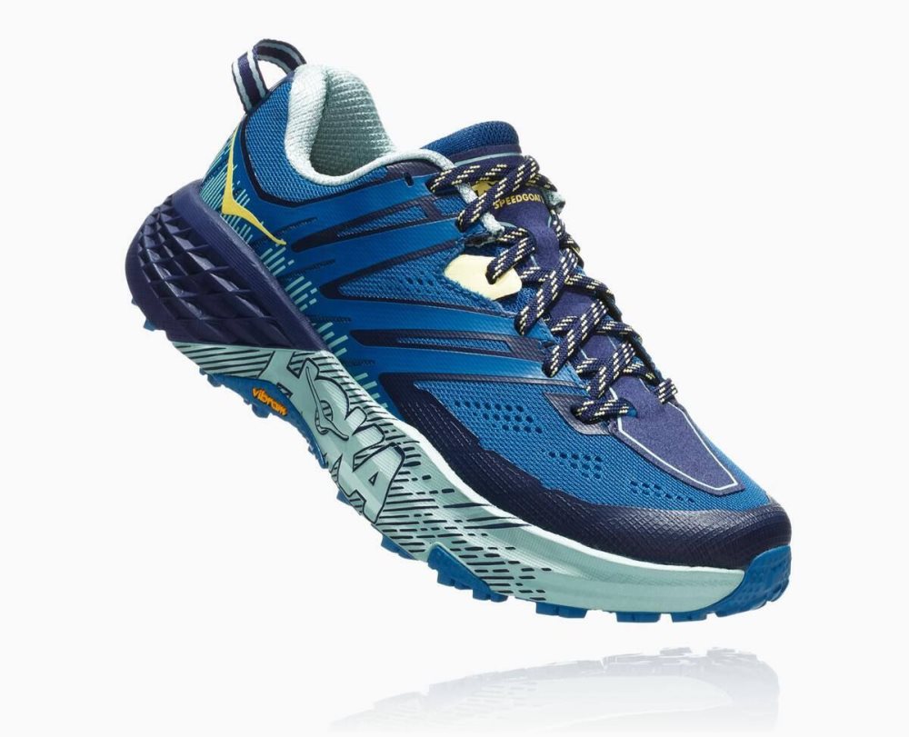 Chaussures Trail Hoka Speedgoat 3 Femme Bleu | ULKV91702