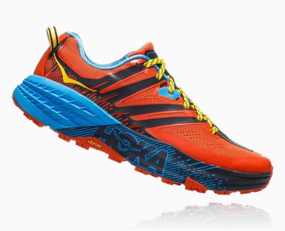 Chaussures Trail Hoka Speedgoat 3 Homme Orange | JCWA73862