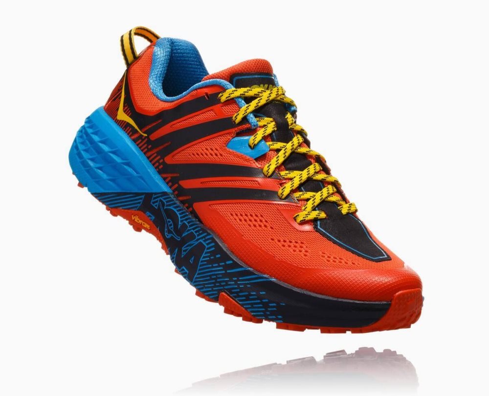 Chaussures Trail Hoka Speedgoat 3 Homme Orange | JCWA73862