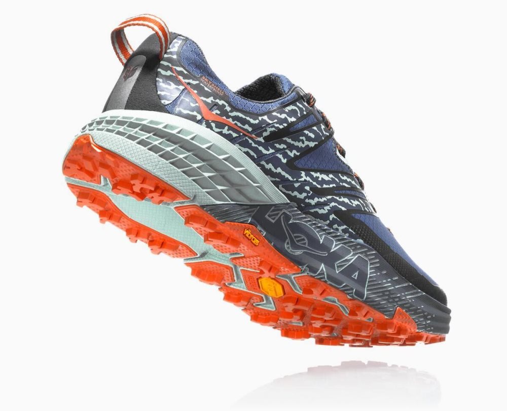 Chaussures Trail Hoka Speedgoat 3 Waterproof Femme Bleu | SDMY12046