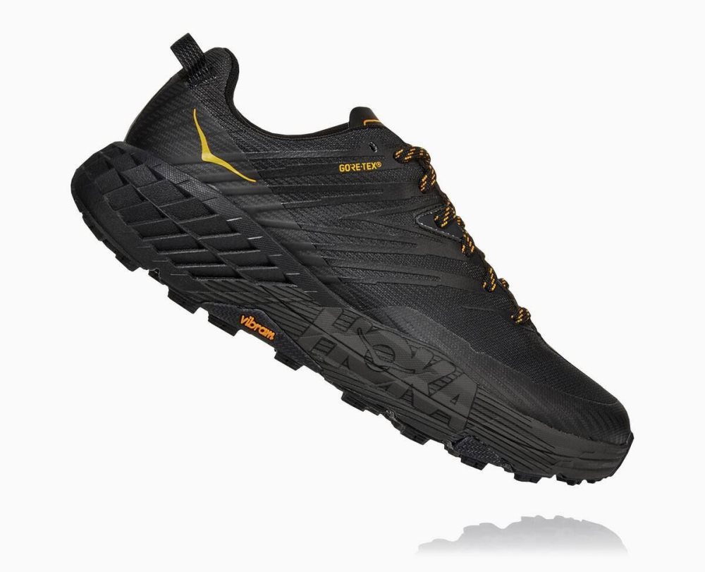 Chaussures Trail Hoka Speedgoat 4 GORE Homme Grise Foncé Grise Foncé | KLWH52431