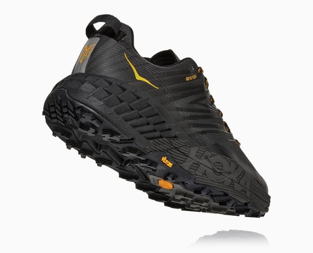 Chaussures Trail Hoka Speedgoat 4 GORE Homme Grise Foncé Grise Foncé | KLWH52431