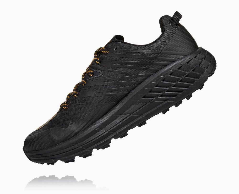 Chaussures Trail Hoka Speedgoat 4 GORE Homme Grise Foncé Grise Foncé | KLWH52431