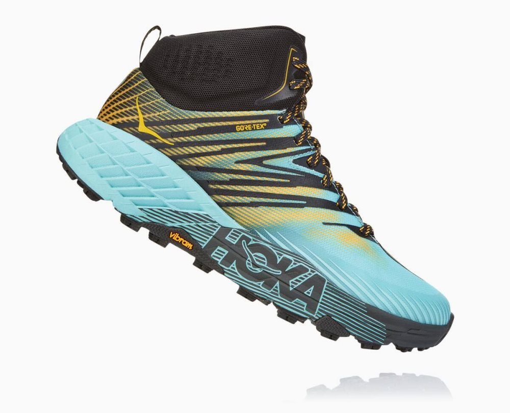 Chaussures Trail Hoka Speedgoat Mid GORE Femme Marron | BIRW49850