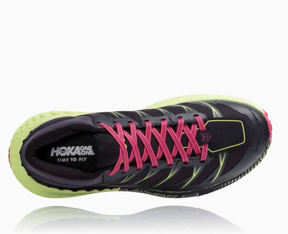 Chaussures Trail Hoka Speedgoat Mid Waterproof Femme Noir | FRKO68953