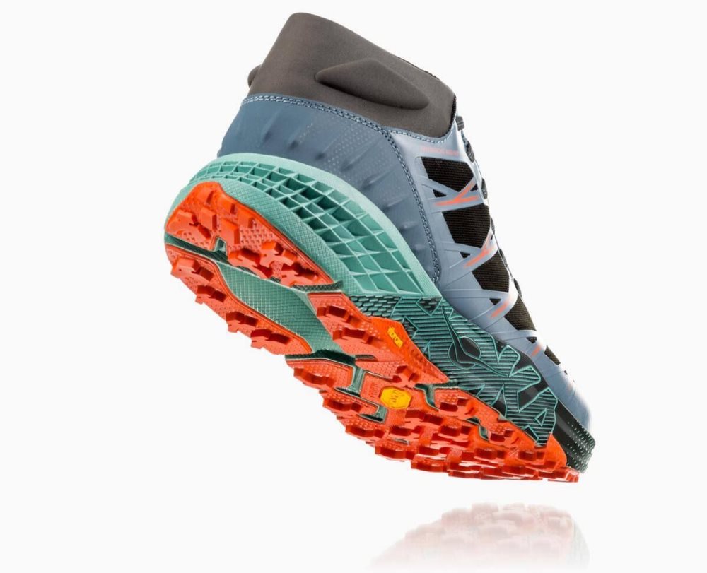 Chaussures Trail Hoka Speedgoat Mid Waterproof Homme Vert | YEPD85314