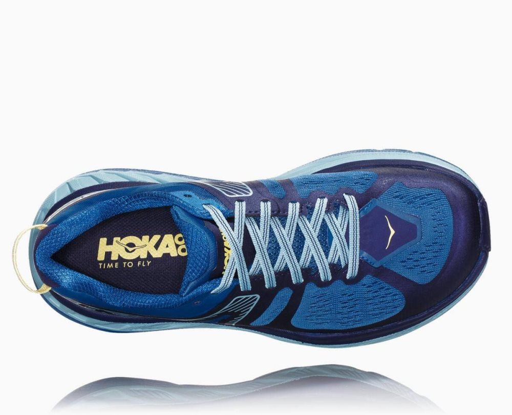 Chaussures Trail Hoka Stinson ATR 5 Femme Turquoise Clair | LAGP39524