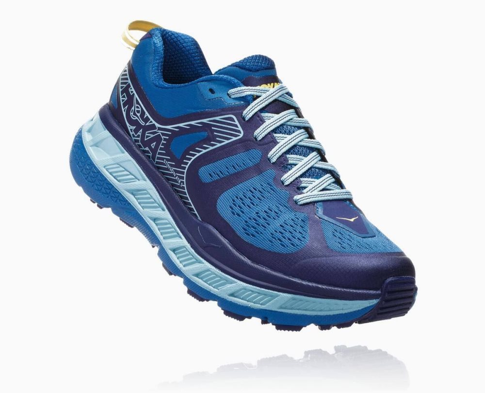 Chaussures Trail Hoka Stinson ATR 5 Femme Turquoise Clair | LAGP39524