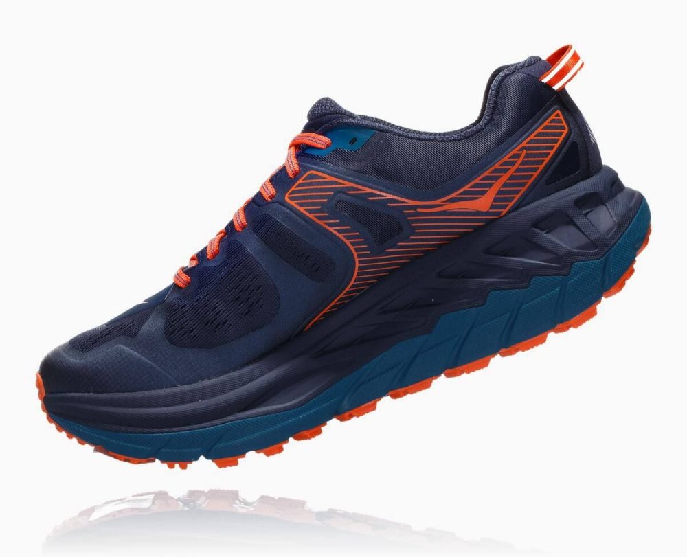 Chaussures Trail Hoka Stinson ATR 5 Homme Indigo Bleu | AMPR96730