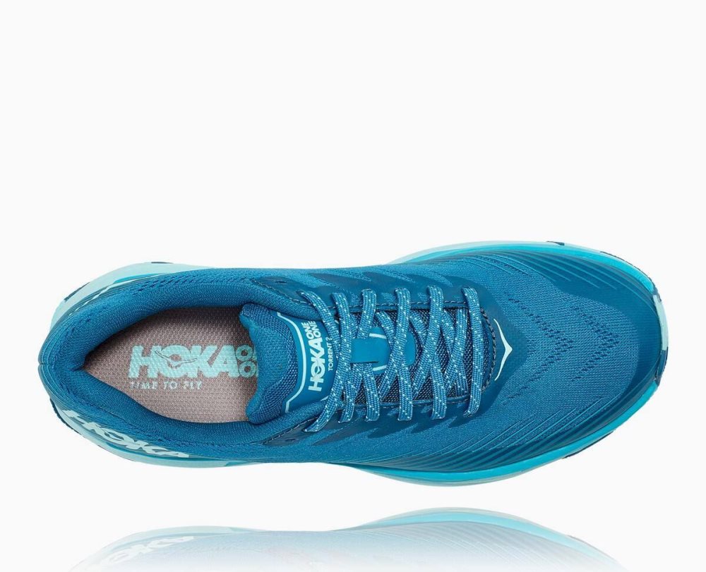 Chaussures Trail Hoka Torrent 2 Femme Bleu Bleu | OVDA90713