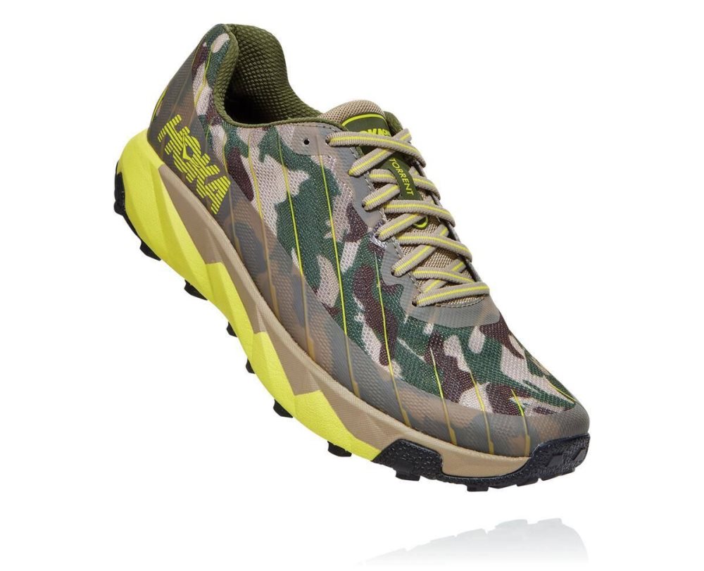 Chaussures Trail Hoka Xterra Torrent Homme Cafe Orange | MYXK48365