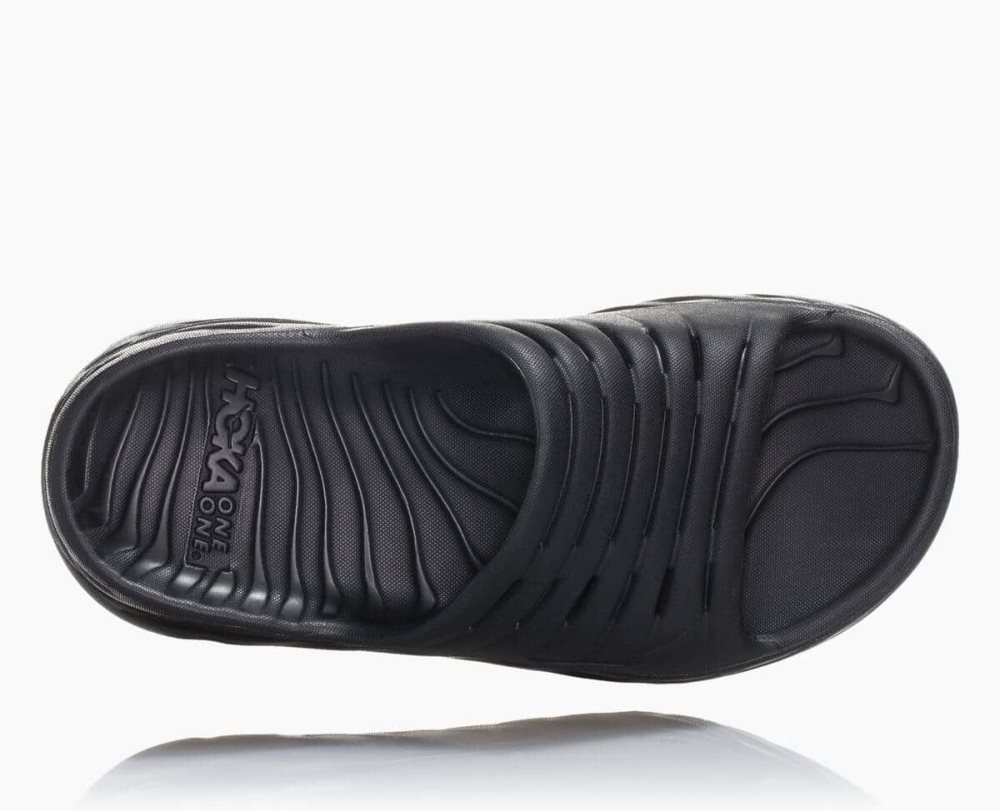 Claquette Hoka ORA Femme Noir Noir | KNDI35164