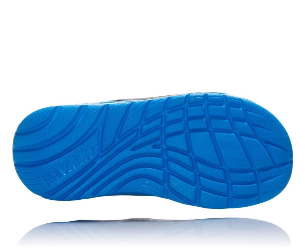 Claquette Hoka ORA Homme Bleu | MEYJ74031