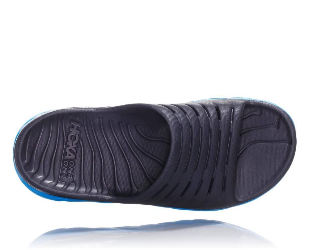 Claquette Hoka ORA Homme Bleu | MEYJ74031