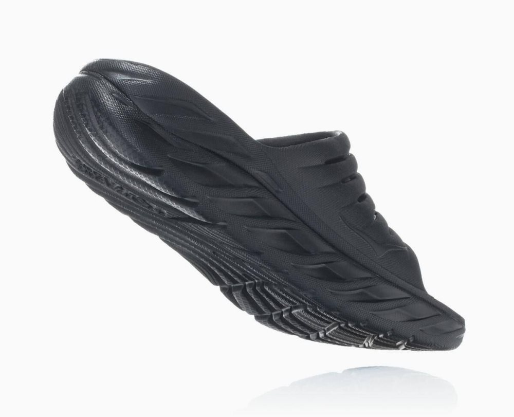 Claquette Hoka ORA Homme Noir Noir | GSZO56280