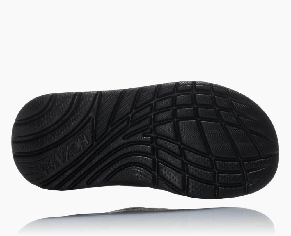 Claquette Hoka ORA Homme Noir Noir | GSZO56280