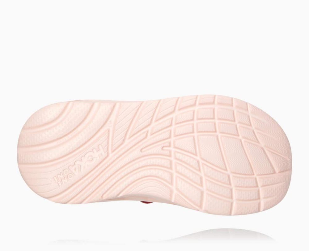 Sandale Hoka ORA Flip Femme Rose Bleu Clair | WUCG97601