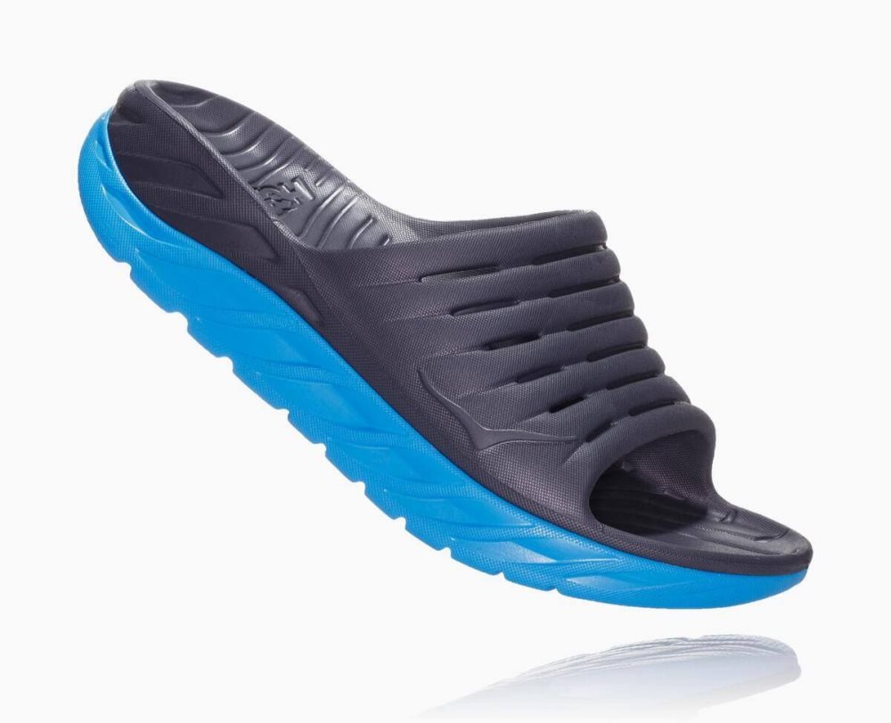 Sandale Hoka ORA Homme Bleu | ZWTB92601