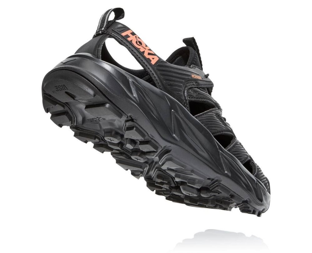 Sandales Randonnée Hoka Hopara Femme Noir Corail | IFGO31962