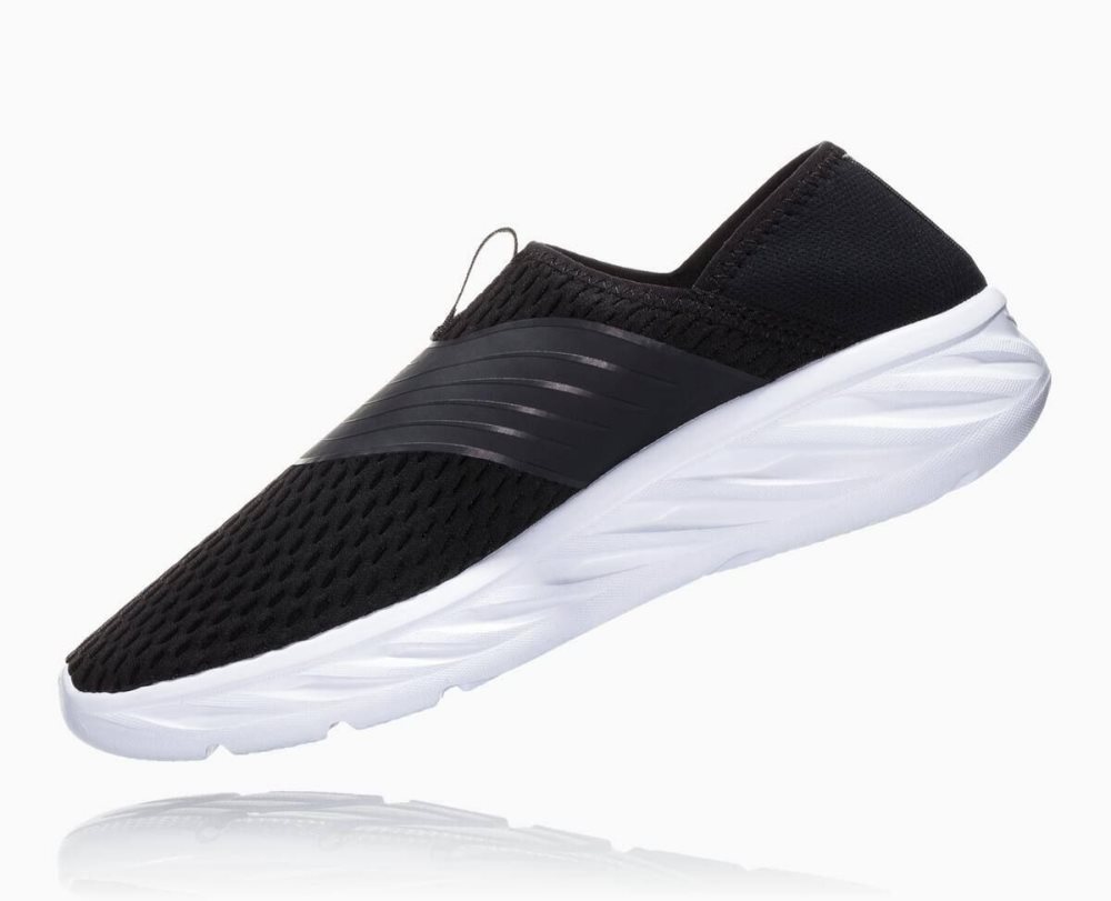 Slip On Hoka ORA Homme Noir | BOIP02743