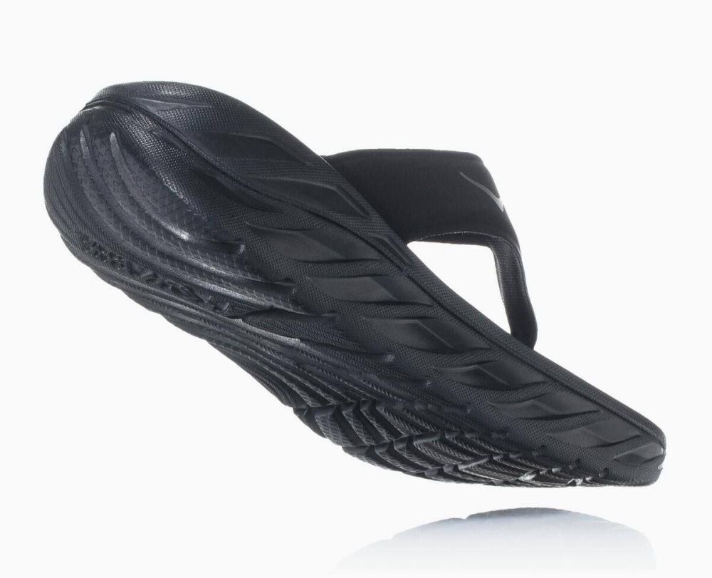 Tong Hoka ORA Homme Noir Grise Foncé | WSPX79250