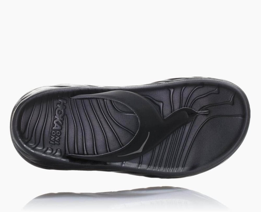 Tong Hoka ORA Homme Noir Grise Foncé | WSPX79250